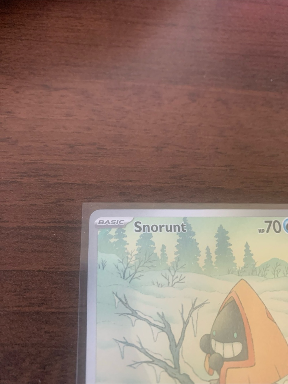 Snorunt Trading Card - White